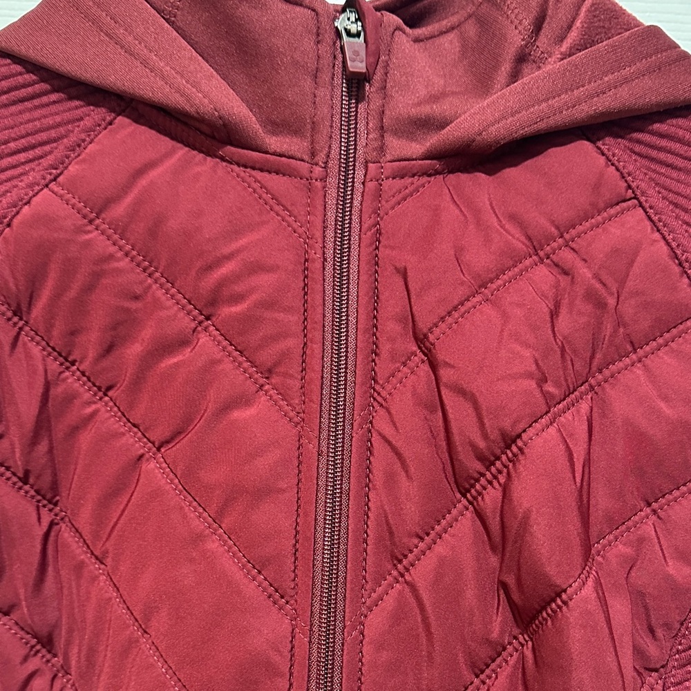 Tek Gear Women's Maroon Puffer Jacket - Picture 2 of 5